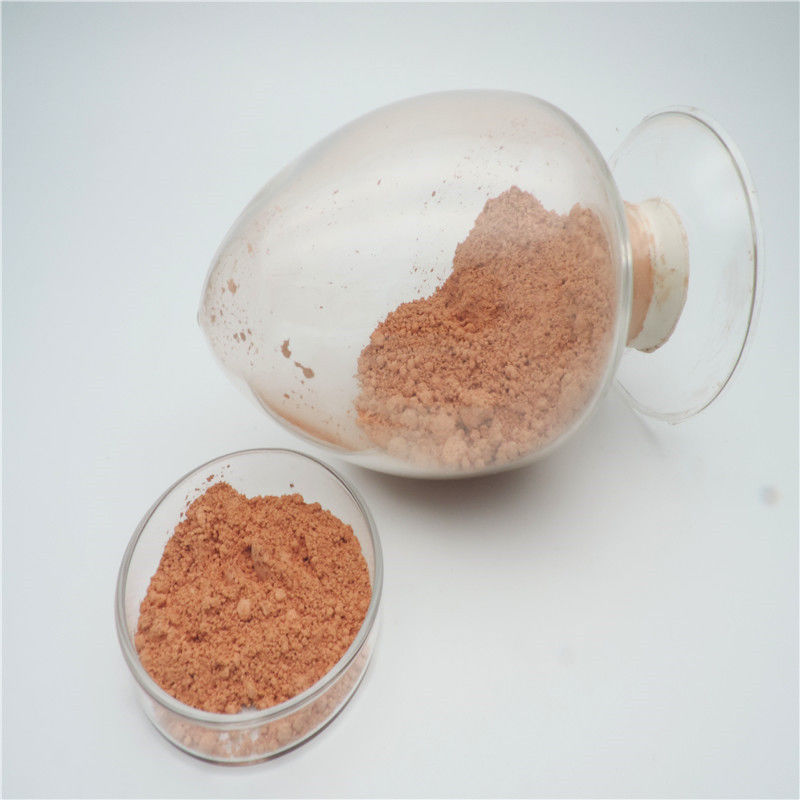 Polvo de pulido rojo marrón de la tierra rara de 1,2 micrones para el vidrio óptico K9