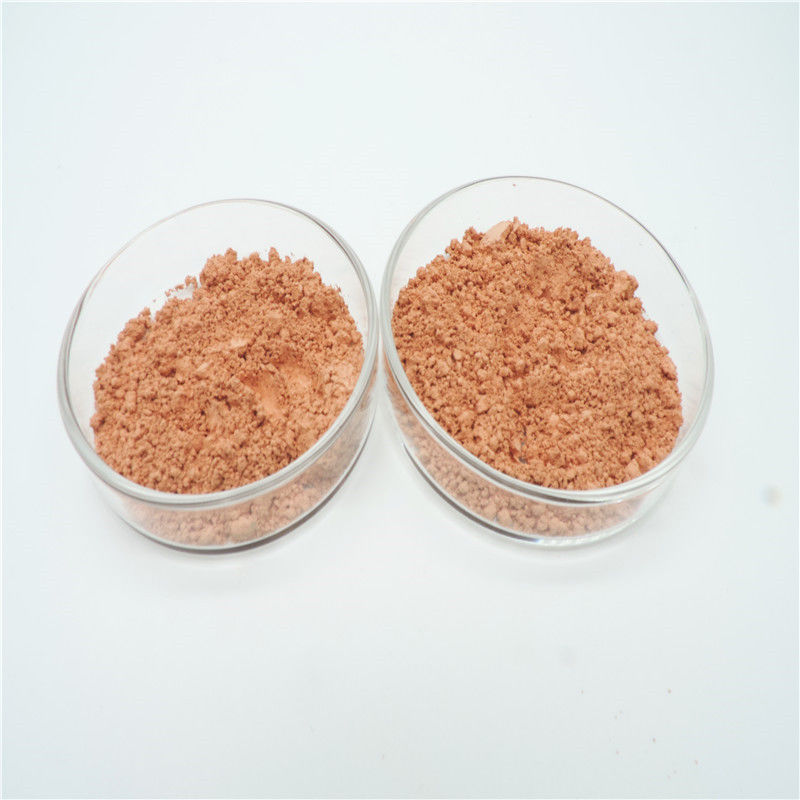Polvo de pulido rojo marrón de la tierra rara de 1,2 micrones para el vidrio óptico K9